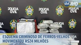 Esquema criminoso de ferros-velhos movimentou R$24 Milhões