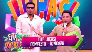 Será que aconteceu mesmo? Naldo enfrenta o quadro VERDADE OU MENTIRA | Eita Lucas! (07/03/26)