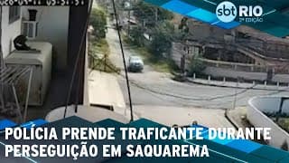 Polícia prende traficante durante perseguição em Saquarema