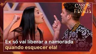 Ex ciumento não larga do pé da mulher mesmo depois do término | Casos de Família (13/10/25)