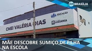 Ao buscar criança de 3 anos na escola, mãe descobre desaparecimento | SBT Brasília 2° Edição