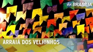Festa junina beneficente no lar dos idosos Maria Madalena | SBT Brasília