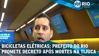 Após acidente fatal na Tijuca prefeito do Rio promete decreto sobre bicicletas elétricas