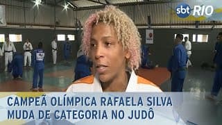Campeã olímpica Rafaela Silva muda de categoria no Judô