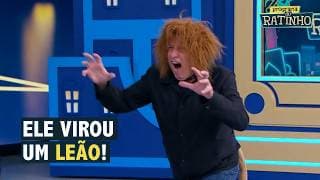 Zezinho vira um leão e leva um super susto com o palhaço Gleyston | Programa do Ratinho (13/11/25)