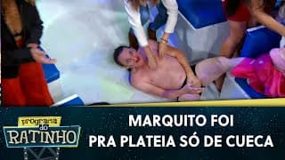 Marquito ficou só de cueca e foi pra plateia | Programa do Ratinho (14/11/24)