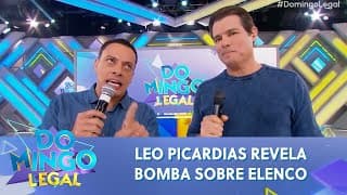 O que será que Leo Picardias descobriu sobre o elenco do Domingo Legal? | Fofocalizando (11/08/24)