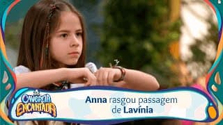 Anna rasga a passagem de Lavínia | A Caverna Encantada