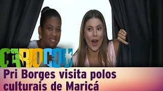 Pri Borges visita polos culturais de Maricá