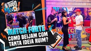 Como esse povo ainda consegue beijar? | É Tudo Nosso 09/08/24