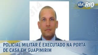 Policial militar é executado na porta de casa em Guapimirim