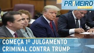 Julgamento que pode levar Trump à prisão começa nesta segunda-feira | Primeiro Impacto (15/04/24)