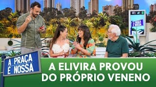 O dia que a Criss Paiva pegou a Elvira no pulo | A Praça é Nossa (03/10/24)