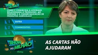 Após usar as cartas, participante decide parar o game | Show do Milhão PicPay (19/11/21)
