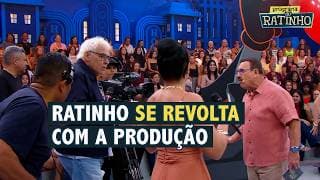 Ratinho briga com produção durante Bexigão: "Você é doido??" | Programa do Ratinho (08/05/26)