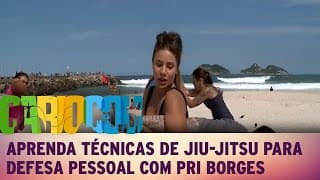 Aprenda técnicas de Jiu-Jitsu para defesa pessoal com Pri Borges