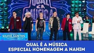 Qual é a Música: homenagem a Nahim | Programa Silvio Santos (19/01/25)