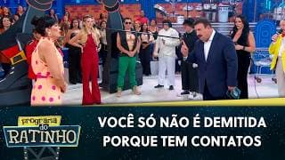 Ratinho se irrita e manda a verdade na cara da Pavorô | Programa Do Ratinho (12/03/2025)