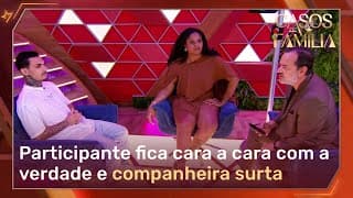 Mulher ciumenta coloca parceiro contra a parede falando de traição | Casos de Família (22/09/25)