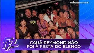 Cauã Reymond não é visto em festa de elenco de novela | Fofocalizando 09/05/25