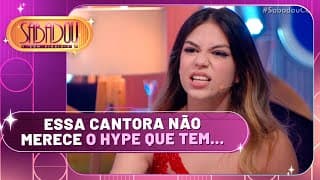 Melody opina sobre qual cantora não merece o hype que tem | Sabadou com Virginia (14/12/24)