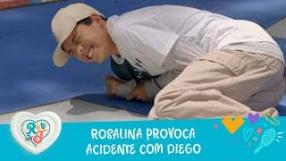 Rosalina quebra skate de Julieta e provoca acidente com Diego | A Infância de Romeu e Julieta