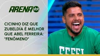 Cicinho diz que Zubeldía é melhor que Abel Ferreira: "Fenômeno" | Arena SBT (06/05/2024)