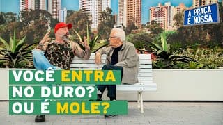 O CAZALBÉ GOSTA DE ENTRAR DURO  | A Praça é Nossa
