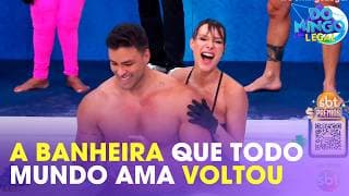 Nostalgia Pura: A banheira do Domingo Legal voltou