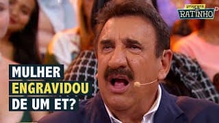 Ratinho fica surpreso com história de mulher que engravidou de ET | Programa do Ratinho (11/04/25)