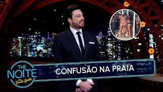 Mulheres brigam em praia na Ucrânia após grupo tocar música russa | The Noite (22/09/25)