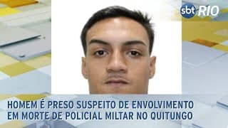 Homem é preso suspeito de envolvimento em morte de policial miltar no Quitungo