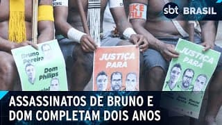 Assassinatos de Bruno Pereira e Dom Phillips completam dois anos | SBT Brasil (05/06/24)