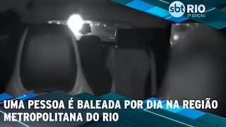 Uma pessoa é baleada por dia na Região Metropolitana do Rio