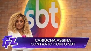 Cariúcha assinou oficialmente o contrato fixo com o SBT! | Fofocalizando (02/04/24)