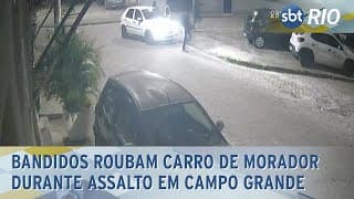 Bandidos roubam carro de morador durante assalto em Campo Grande