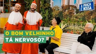 O Saideira agora é professor de canto e foi tocar uma pro Jão  | A Praça é Nossa