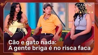 Anthony e Rodolph deixam participante em choque: "Muito barraqueira" | Casos de Família
