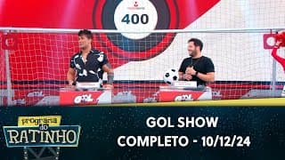 Gol Show com Hugo e Tiago |  Programa do Ratinho (10/12/24)