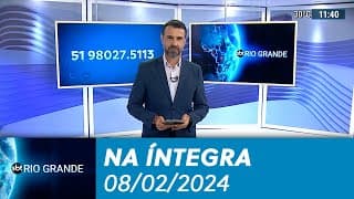 SBT Rio Grande - 08/02/2024 - programa completo