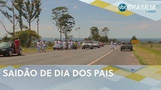1758 presos, sendo 65 mulheres, foram liberados hoje para o dia dos pais | SBT Brasília 1ª ed