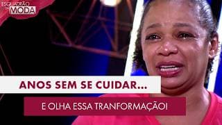 Depois de anos sem se cuidar, Mari vive uma transformação INCRÍVEL no Esquadrão da Moda