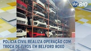 Polícia Civil realiza operação com troca de tiros em Belford Roxo