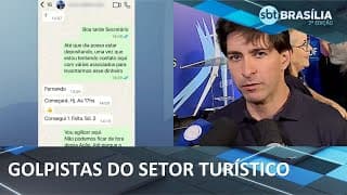 Criminosos usam foto do secretário de Turismo em golpes por dinheiro  | SBT Brasília 2° Edição