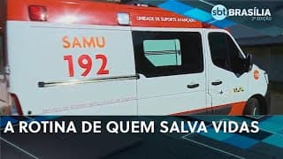 A vida pede passagem: nunca bloqueie o caminho de uma ambulância | SBT Brasília 2ª ed