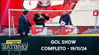 Gol Show com Mauro Beting e Milton Neves | Programa do Ratinho (19/11/24)