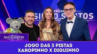 Jogo das 3 Pistas: Xaropinho X Diguinho Coruja | Programa Silvio Santos (03/05/26)