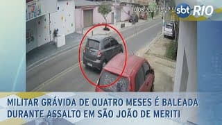 Militar grávida de quatro meses é baleada durante assalto em São João de Meriti