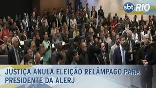 Justiça anula eleição relâmpago para presidente da ALERJ