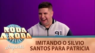 Participante imita Silvio Santos para Patricia Abravanel | Roda A Roda (19/11/23)